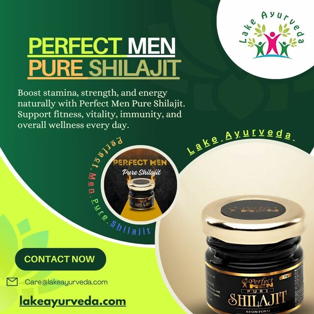 Buy Perfect Men Pure Shilajit Online  Boost Stamin Lake Ayurveda