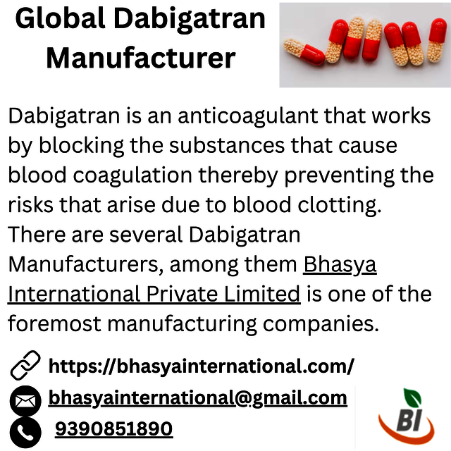 Global Dabigatran Manufacturer Picture Box