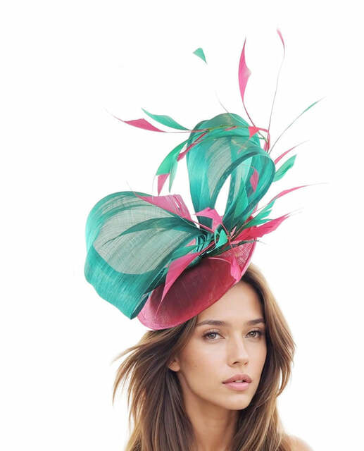 Disc fascinators | hatsbycressida Picture Box