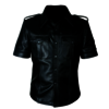 Leather short sleeve police... - Leather Shirts