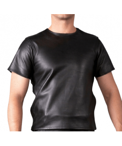 Leather T-Shirt Leather Shirts