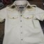Off-White Leather Piping Shirt - Leather Shirts