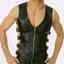 Leather Buckle Vest - Leather Vest