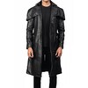Gothic Leather Duster coat - Leather Coat Men