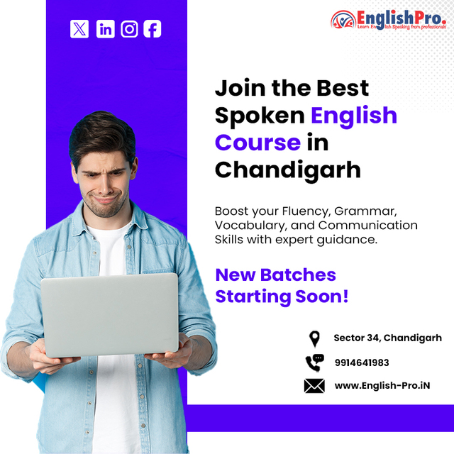 Join the Best Spoken English Course in Chandigarh Picture Box