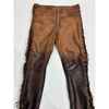 Distress Leather Jeans pants - Leather Chaps