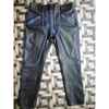 Leather Piping Pants - Leather Chaps