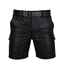 Leather Cargo Shorts - Leather Chaps