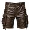 Leather Cargo Shorts Cafe R... - Leather Chaps