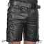 Leather Shorts with side laces - Leather Chaps