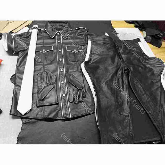 Formal Leather Uniform Leather Uniform