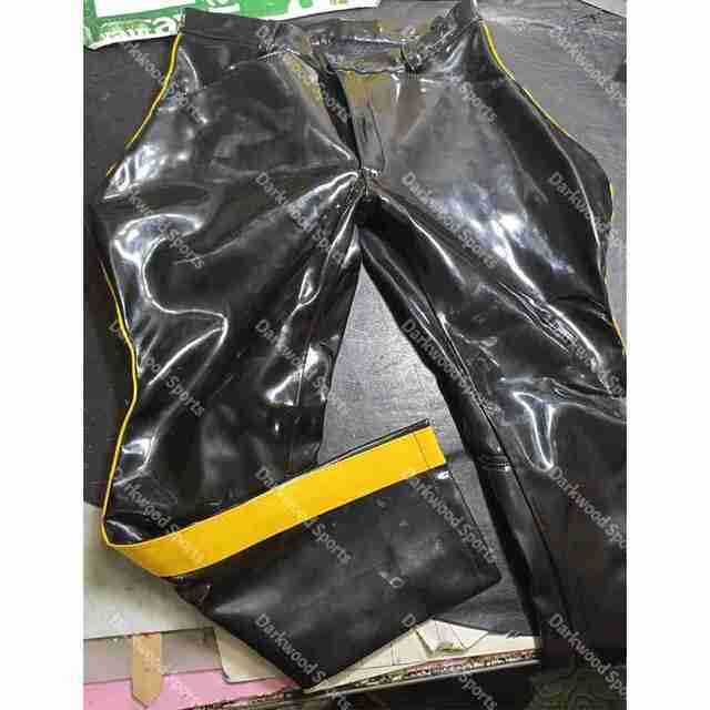 Vinyl PVC Breeches with side strap PVC Shirt