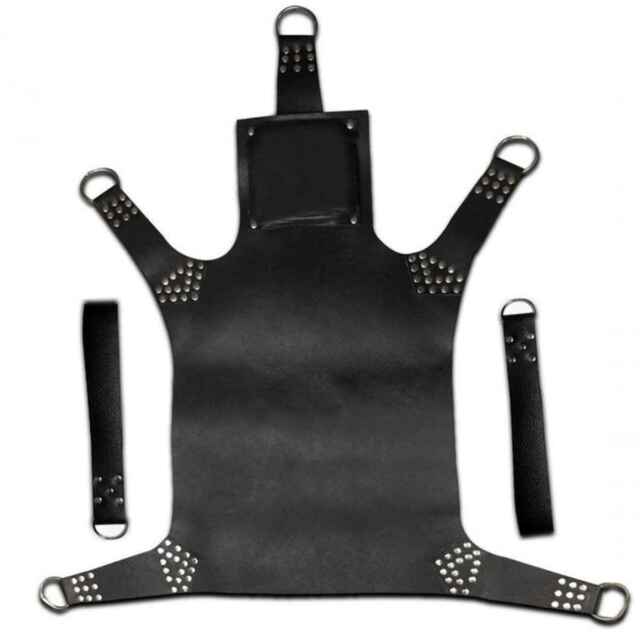 BDSM Leather Sling Leather Boots,Caps,Flogger,Gloves,Harness,Jockstrap,Sling