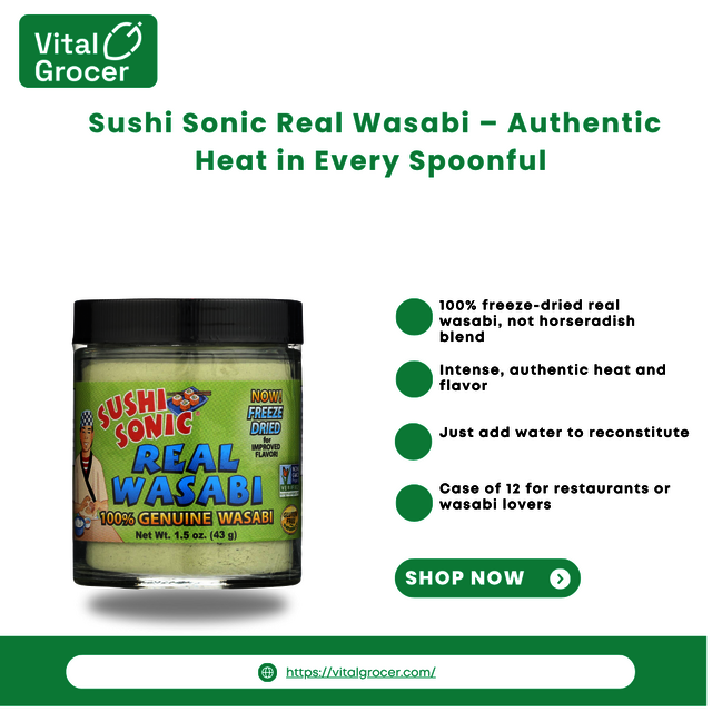 Sushi Sonic Sushi Sonic Freeze-dried Real Wasab