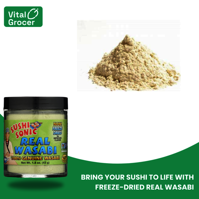 Sushi 1 Sushi Sonic Freeze-dried Real Wasab