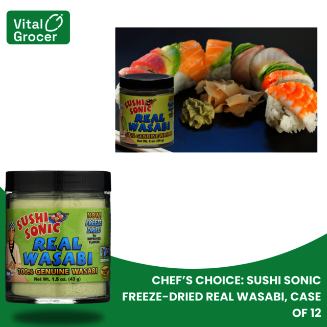Sushi Sonic 3 Sushi Sonic Freeze-dried Real Wasab