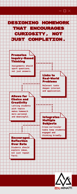 Designing Homework That Encourages Curiosity Education