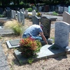 John en Ad naar het graf 09... - R.I.P