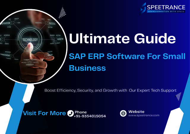 sap erp software for small bussiness Choose the right SAP erp software for your small business