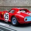 250 GTO s/n 4399GT Le Mans 1964 #25