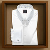 white-pin-collar-dress-shirt - White Pin Collar Shirt