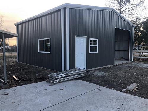 metal building construction Redfork Contractors