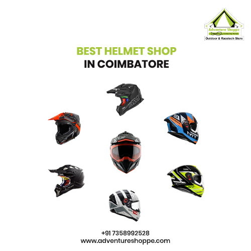 1.Best Helmet Shop in Coimbatore Adventure Shoppe