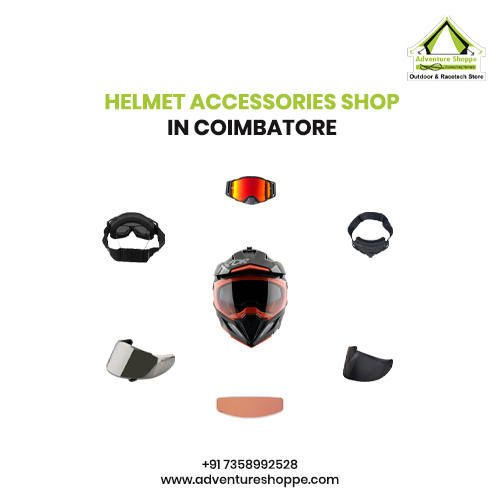 2.Helmet Accessories Shop in Coimbatore Adventure Shoppe