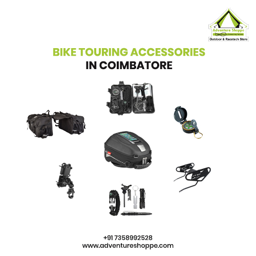 6.Bike Touring Accessories in Coimbatore Adventure Shoppe