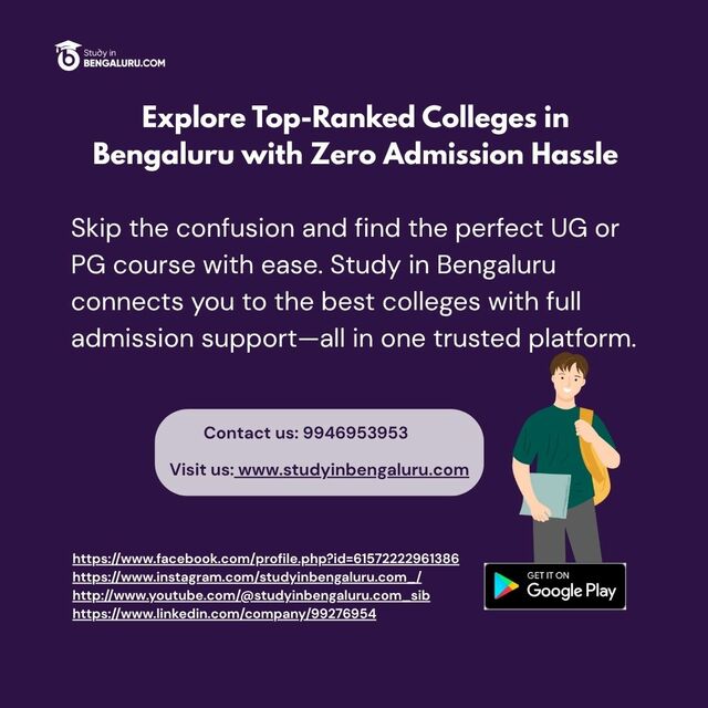 Explore Top-Ranked Colleges in Bengaluru with Zero Picture Box