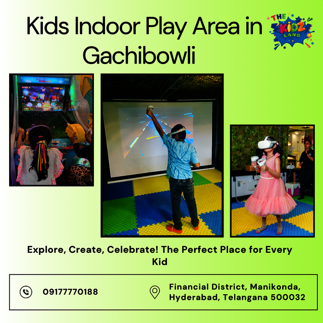 Kids Indoor Play Area in Gachibowli   Picture Box