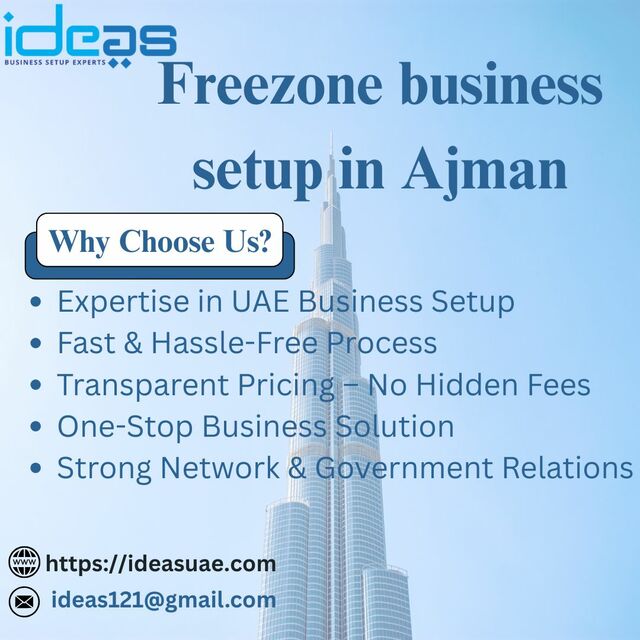 Freezone business setup in Ajman Picture Box