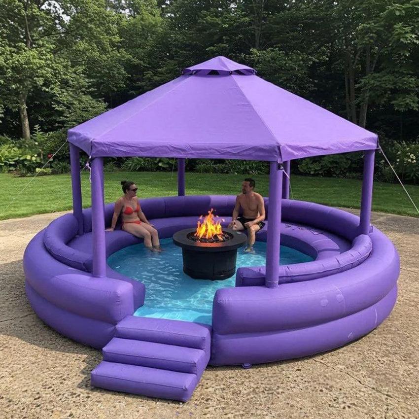 Inflatable Sofa Pool Inflatable-pool-bar