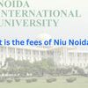 What is the fees of Niu Noida - Noida International University