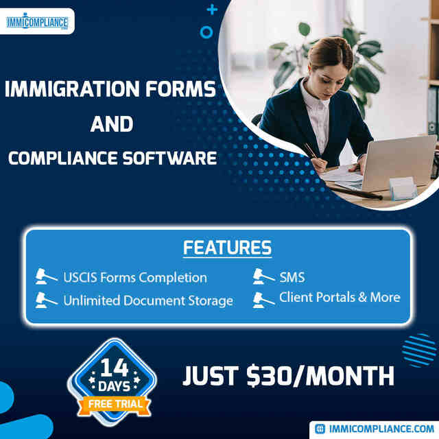 Immigration Forms & Compliance Software - 1200x120 Immigration software
