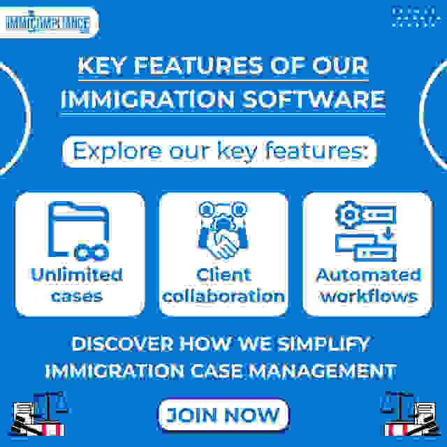 Key features of immigration software (3) Immigration software