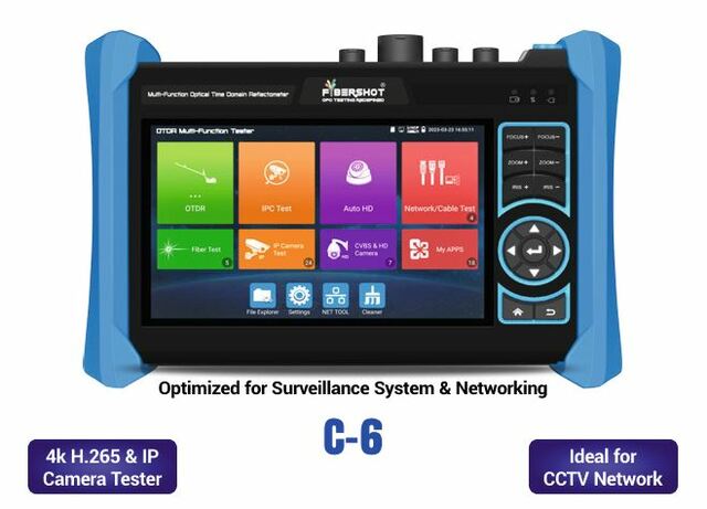 Fibershot Multi-Function C6 Pro OTDR Picture Box