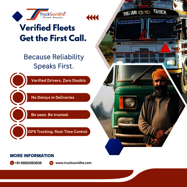 Verified Fleets Get the First Call. Every Time Picture Box