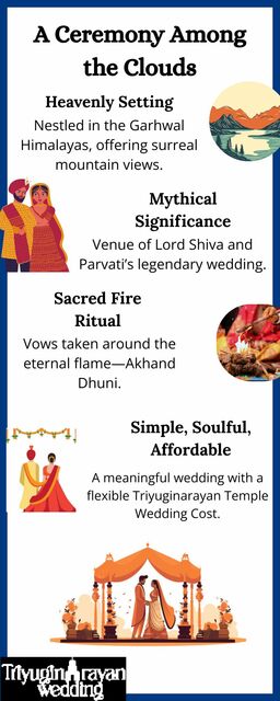 A Ceremony Among the -Clouds triyuginarayan wedding