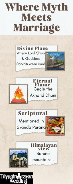 where myth meets marriage triyuginarayan wedding