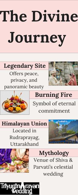 The Divine Journey . triyuginarayan wedding