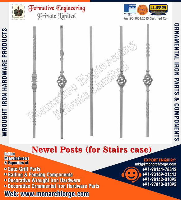 Newel-Posts-(for-Stairs-case) Formative Engineering Pvt. Ltd.