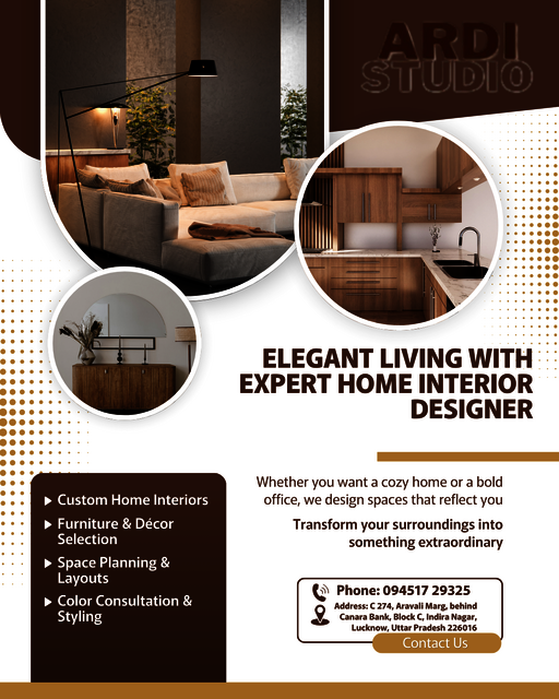 Elegant Living with Expert Home Interior Designer Picture Box