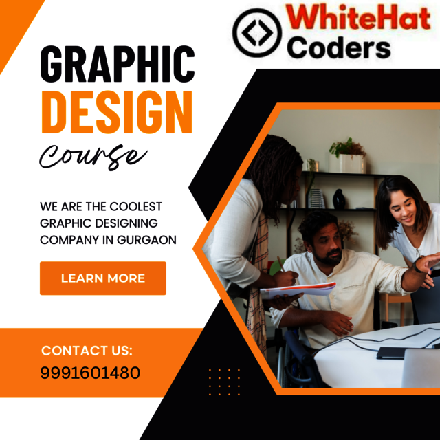 Orange & Black Graphic Design Agency Instagram Pos Picture Box