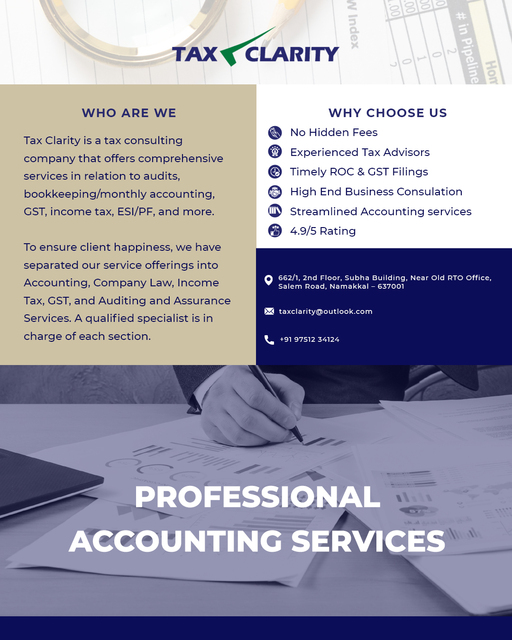 TAX 01 Tax Clarity – Best Tax and Accounting Services in Namakkal