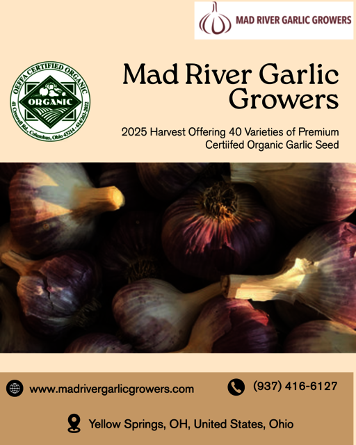 Mad River Garlic Growers Picture Box