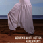 White Cotton Harem Pant - Picture Box