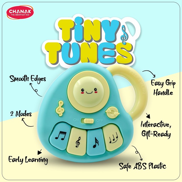 Tiny & Tunes Chanak Tiny Tunes Musical Toy | Interactive Early Learning for Babies