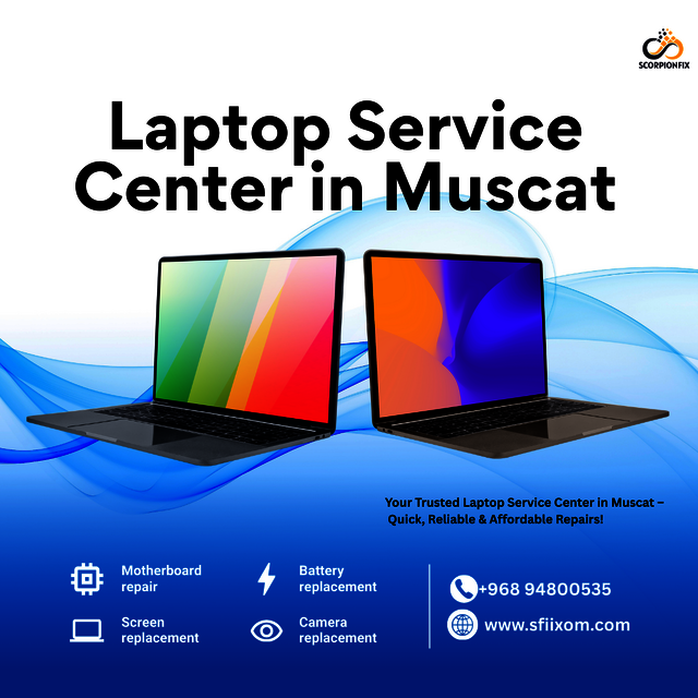 laptop service center in Muscat Picture Box
