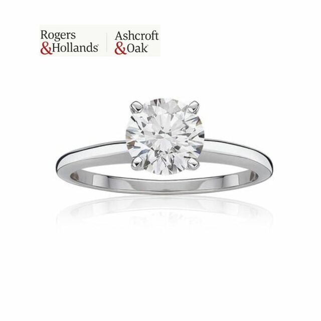 round cut engagement rings  Picture Box